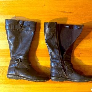 Brown Leather BOC Boots